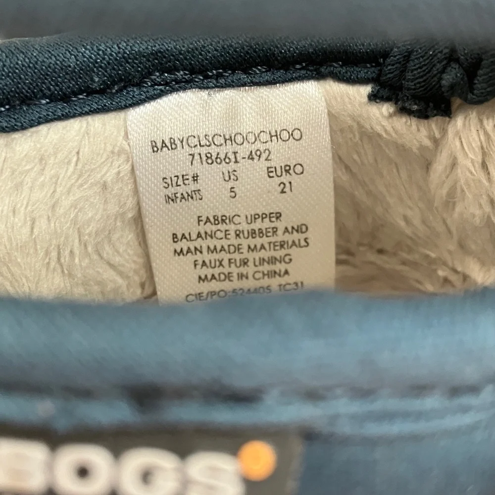 Baby Bogs Boots (size 5)